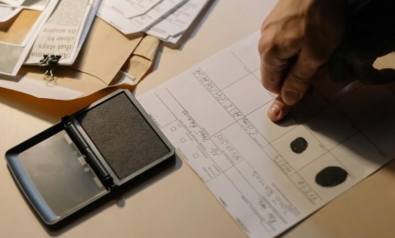 evidence mapping record details